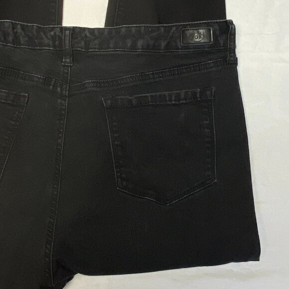 Sofia Super High Rise Rosa Curvy Distressed Ankle Button Fly Jeans 18 Stretch - Picture 9 of 13